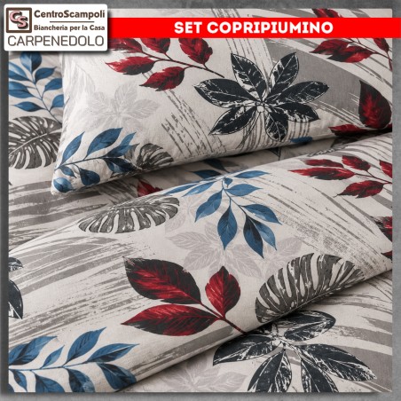 Copripiumino matrimoniale in microfibra Oslo var.5