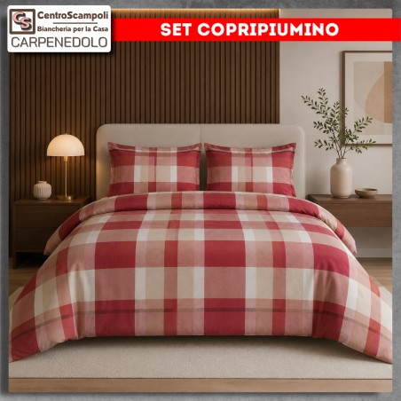 Copripiumino matrimoniale in microfibra Oslo var.2