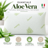 Guanciale cuscino Memory foam Aloe Vera