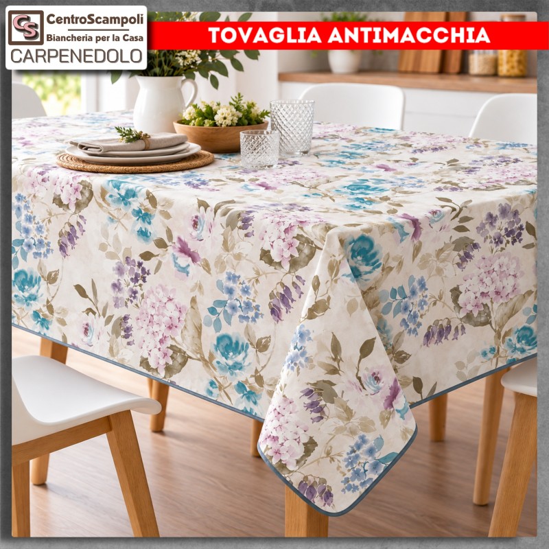 Tovaglia Antimacchia Camilla | Dis. Ortensia Tovaglia Antimacchia Camilla | Dis. Ortensia