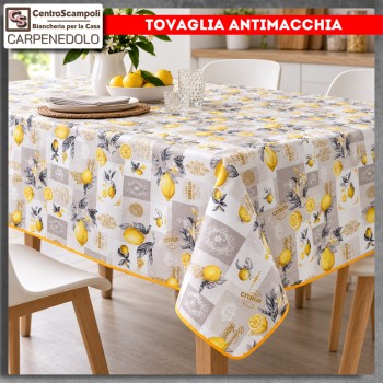 Tovaglia Antimacchia Camilla | Dis. Limoni