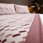 Completo Lenzuola Matrimoniali in Pile Flannel Termico Extra Caldo | Set Letto Invernale Super Morbido 4 Pezzi VAR. F102