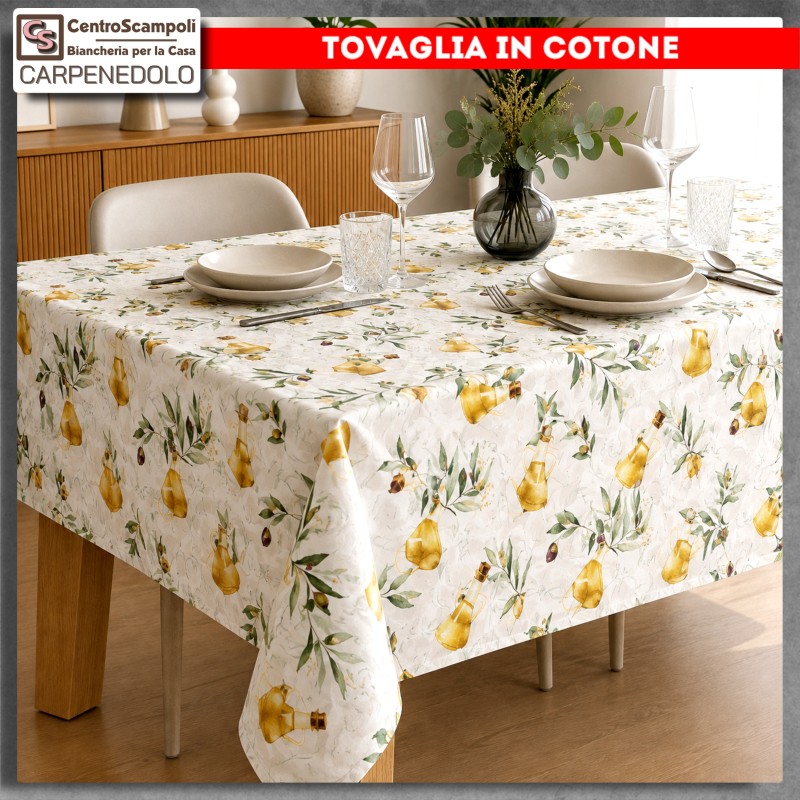 Tovaglia in Cotone 140x180 | Happy Home | Var. 26004