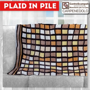 Plaid in pile singolo Sixty
