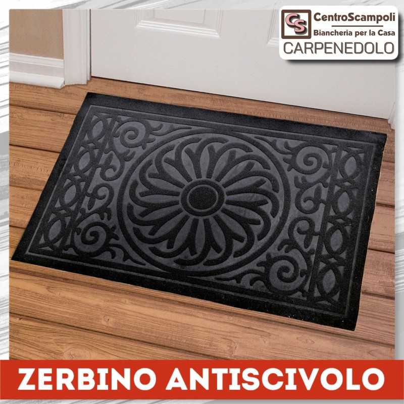 Zerbino antiscivolo welcome grigio antracite-Zerbini-Centro Scampoli SRL