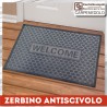 Zerbino antiscivolo welcome grigio