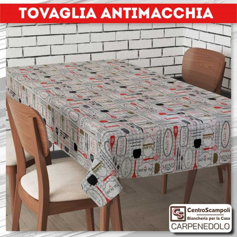 Tovaglia Antimacchia 140X180 Bon apetit-Tovaglie-Centro Scampoli SRL