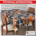 Tovaglia Antimacchia 140X240 love coffee