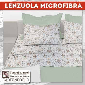 Lenzuola singole Microfibra Countryside Set completo letto - Centro Scampoli Carpenedolo