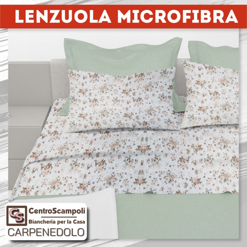 Lenzuola singole Microfibra Countryside Set completo letto - Centro Scampoli Carpenedolo