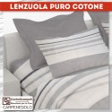 Lenzuola una piazza puro cotone Fashion and stripe Set completo letto - Centro Scampoli Carpenedolo