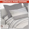 Lenzuola una piazza puro cotone Fashion and stripe
