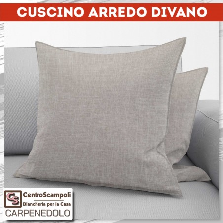 Cuscino arredo divano 40x40 Cream style - Centro Scampoli Carpenedolo