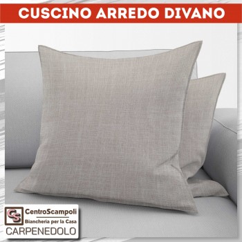 Cuscino arredo divano 50x50 Cream style - Centro Scampoli Carpenedolo
