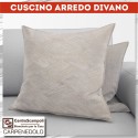Cuscino arredo divano 40x40 White style - Centro Scampoli Carpenedolo