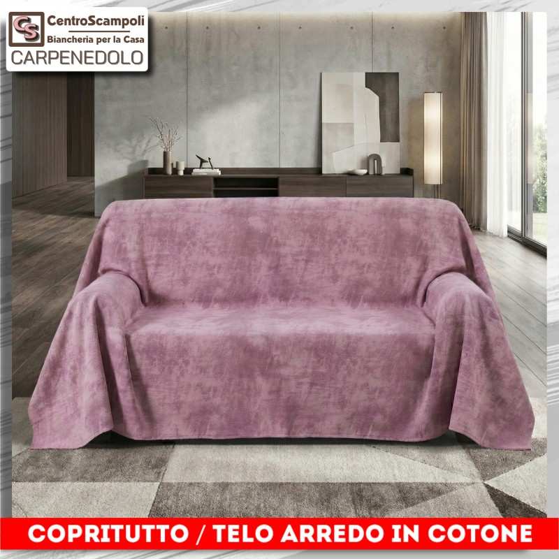 Copritutto Telo arredo | Jacky | 240x280 | rosa/viola Copritutto Telo arredo | Jacky | 240x280 | rosa/viola