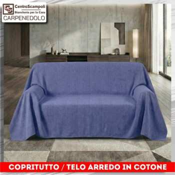 Copritutto Telo arredo | Jacky | 240x280 | Blu