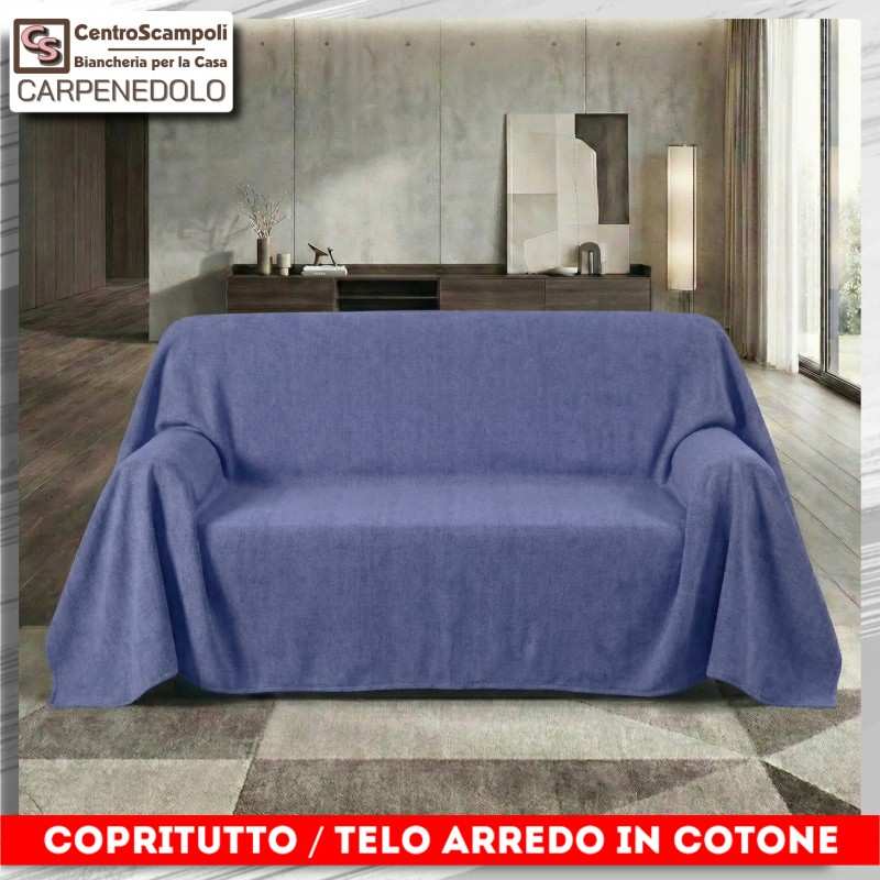 Copritutto Telo arredo | Jacky | 240x280 | Blu Copritutto Telo arredo | Jacky | 240x280 | Blu