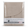Accappatoio adulto con cappuccio colore grigio chiaro