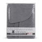 Accappatoio adulto con cappuccio colore grigio