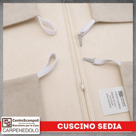 Cuscino per Sedia Sfoderabile – Cuscini per Sedie da Cucina | Var. 02002