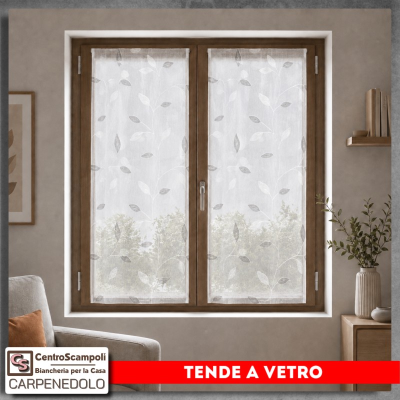 Coppia Tende a Vetro per Finestra 60x160 | Var. 12504