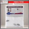 Coppia Tende a Vetro per Finestra 60x160 | Var. 12504