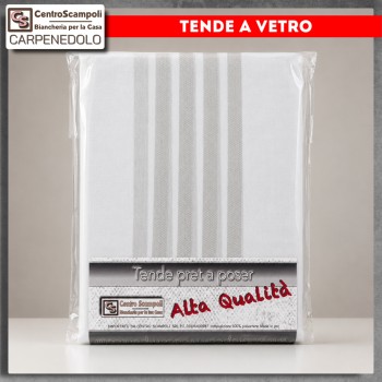 Coppia Tende a Vetro per Finestra 60x150 | Var. 12507