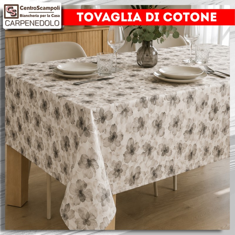 Tovaglia in Cotone 140x240 | Happy Home | Var. 26014