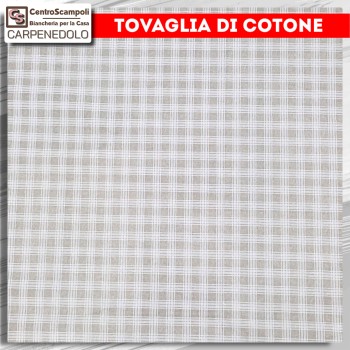 Tovaglia in Cotone 140x240 | Happy Home | Var. 26002