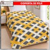 Plaid Coperta in Pile per Divano e Letto – Caldo e Morbido | Positive yellow
