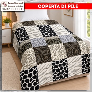 Plaid Coperta in Pile per Divano e Letto – Caldo e Morbido | Safary