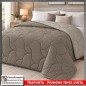 Trapunta Piumone Matrimoniale Double Face Tinta Unita – Beige chiaro e Beige scuro Trapunta Piumone Matrimoniale Double Face Tinta Unita – Beige chiaro e Beige scuro