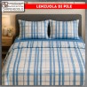 Offerta Quantità: 2 Set Lenzuola di Pile Matrimoniali Calde – Completo Letto Invernale in Microfibra Termica | 302