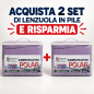 Offerta Quantità: 2 Set Lenzuola di Pile Matrimoniali Calde – Completo Letto Invernale in Microfibra Termica | 301