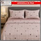 Offerta Quantità: 2 Set Lenzuola di Pile Matrimoniali Calde – Completo Letto Invernale in Microfibra Termica | 304